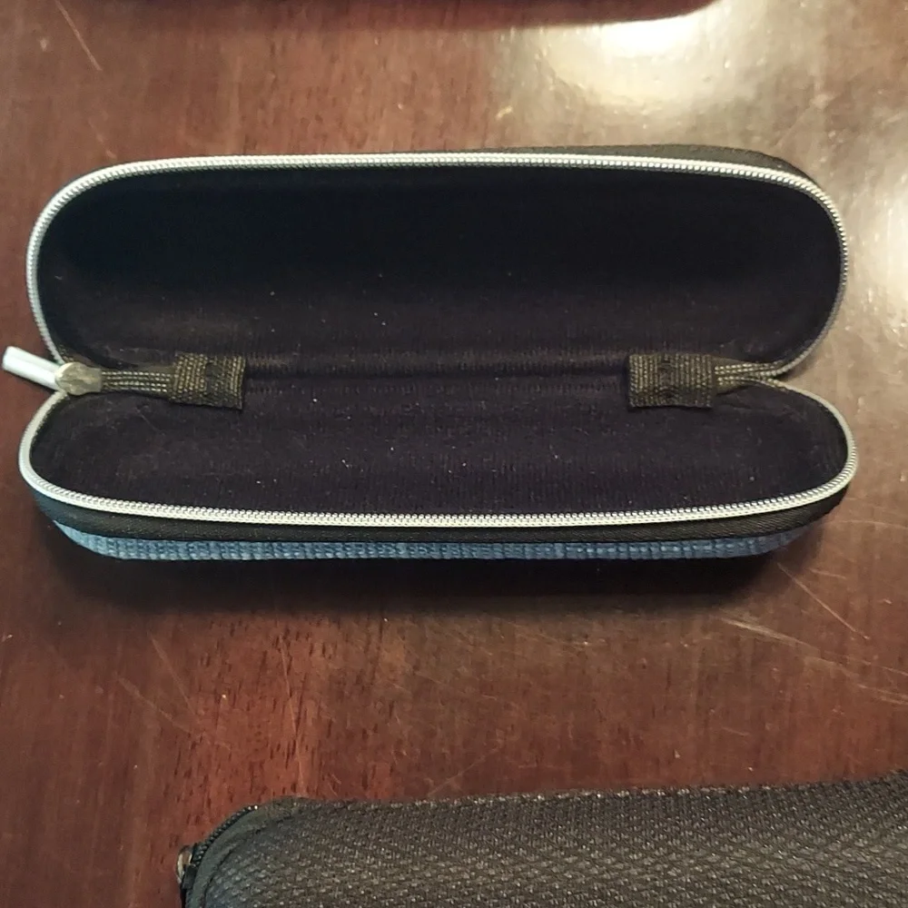Semi-Rigid Eyeglasses Case (5) Plus 1.0 Reading Glasses Clear NWOT/NWT - Picture 5 of 7